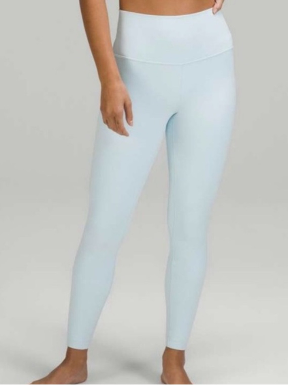 Lululemon Align High Rise Pant 28” Powder Blue Size 8 Leggings